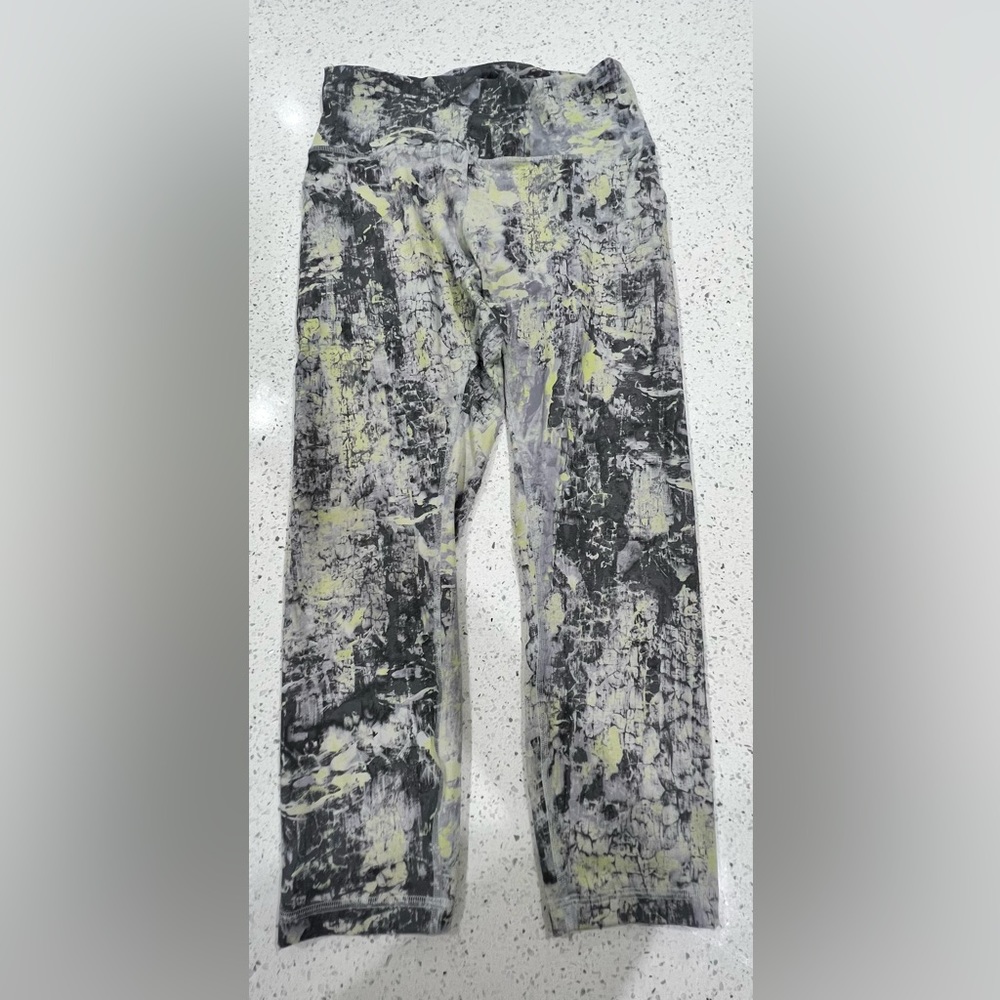 Lululemon wunder train high rise 25” crop size 10